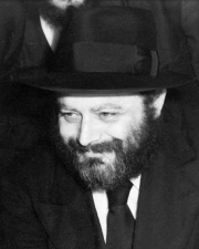 Le Rabbi en 1950